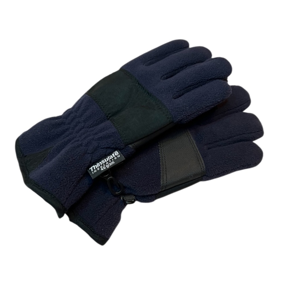 Thinsulate Dark Blue Kids Mittens Waterproof GUC